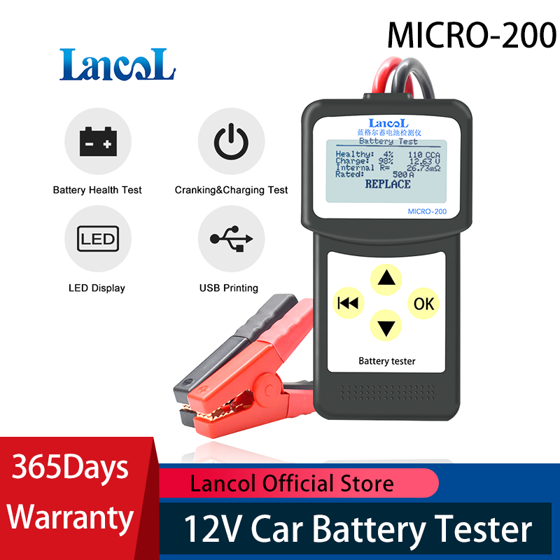 Workshop Tools Automotive - Lancol Micro 200 Car Battery Tester