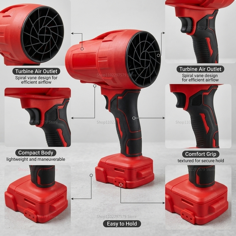 18V Cordless Turbo Fan Blower  - Workshop Tools Uses recension och pris