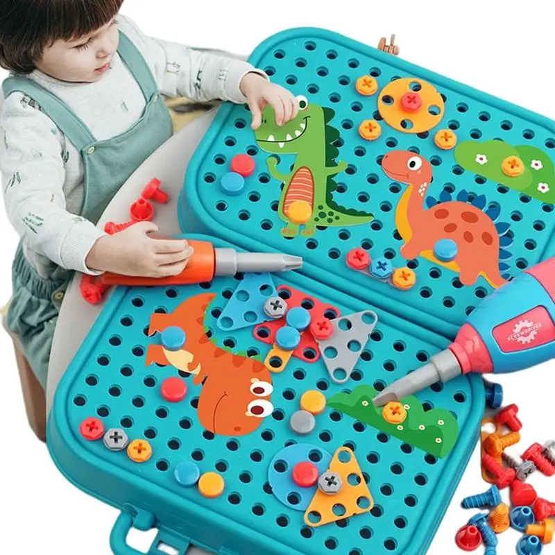 211-351Pieces Children Tool Se - Workshop Tools Toy recension och pris