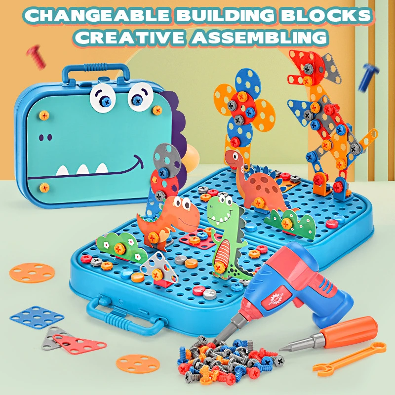 211-351Pieces Children Tool Se - Workshop Tools Toy recension och pris