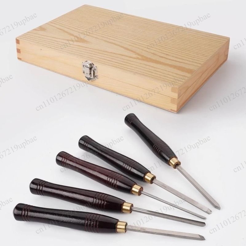 5Pcs HSS Lathe Chisel Set High - Chisel Set Wood recension och pris